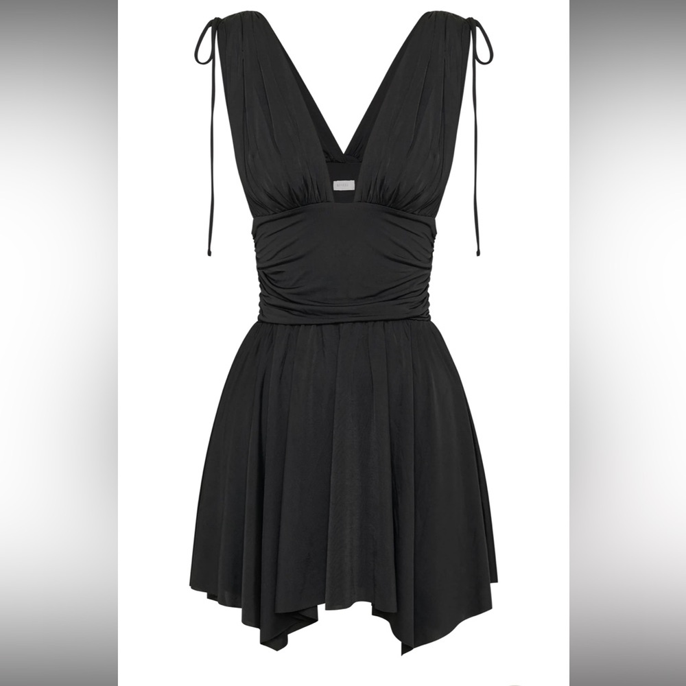 ANYA SLINKY A LINE MINI DRESS